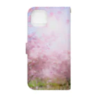 orange_honeyの桜88 Book-Style Smartphone Case :back