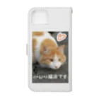 ルキちゃの猫派です グッズ Book-Style Smartphone Case :back