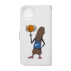 NOBODY754のEddie Funky Dick - Basketball Book-Style Smartphone Case :back