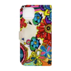 イシヤマナツ【natip】のTROPICARIGHT 縦ver. Book-Style Smartphone Case :back