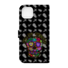 sandy-mのメキシコ風ドクロ Dia de muertos Book-Style Smartphone Case :back