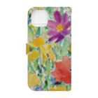 Ikumi KawanishiのWildlife Garden No.3 Book-Style Smartphone Case :back