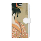 寿めでたや(ukiyoe)のUkiyoe　Utamaro Book-Style Smartphone Case