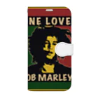 ３rd LaughのBOB MARLEY [ONE LOVE] 手帳型スマホケース