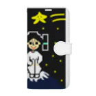 yayoiboy 弥生ボーイくんの弥生ボーイくん夜の富士山の上でひと休み Book-Style Smartphone Case