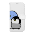 御散歩のペンギンズ  Book-Style Smartphone Case