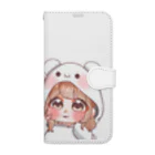 ばぶるみちゃんのばぶるみスマホケース Book-Style Smartphone Case