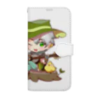 白峰 雪人@異世界吟遊詩人🗻⛄🦋のSD雪人グッズシリーズ！ Book-Style Smartphone Case