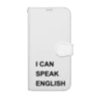 異文化交流のI CAN SPEAK ENGLISH Book-Style Smartphone Case