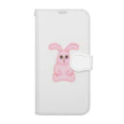 こぐまの森のうさぎ🐰 手帳型スマホケース