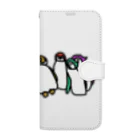 すぷんのペンギンレンジャー Book-Style Smartphone Case