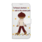 キッズモード某のとっくりくんの秋散歩 Book-Style Smartphone Case