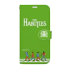 原ハブ屋【SUZURI店】のTHE HABUTLES（G-SA） 手帳型スマホケース