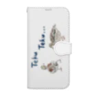 Lily bird（リリーバード）のお散歩カモず カラーラフ 縦長 Book-Style Smartphone Case