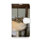 まっつんのまったりなのにゃん 手帳型スマホケース