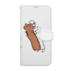 おみうみうのねこ＿うにょーん Book-Style Smartphone Case