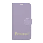 月根モコのPrincess? (花あり) Book-Style Smartphone Case