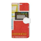 YS VINTAGE WORKSのチェコ　ラジカセ Book-Style Smartphone Case