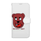 あきけん@カラオケYouTuberのHateful bear Book-Style Smartphone Case