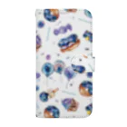 & colorsの星空スイーツ Book-Style Smartphone Case