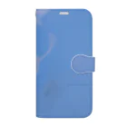 YURURIのくらげblue Book-Style Smartphone Case