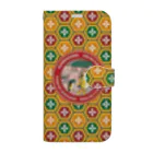 Rigelの金魚づくし にはかあめんぼう Book-Style Smartphone Case