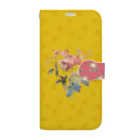 Pulmo（プルモ)の【Rose&Cat】Nothing About Us Without Us スマホケース Book-Style Smartphone Case