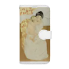 museumshop3の【世界の名画】メアリー・カサット『Maternal Caress』 Book-Style Smartphone Case
