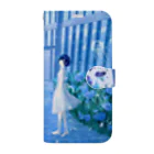 YANAGIMAの水中花壇 Book-Style Smartphone Case