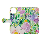 Ikumi KawanishiのWildlife Garden No.5 Book-Style Smartphone Case:Opened (outside)