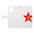 惑星スゥ〜🪐のcommunist Book-Style Smartphone Case:Opened (outside)