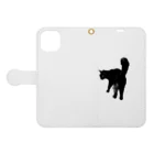 KATTのkuro Book-Style Smartphone Case:Opened (outside)