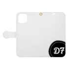 D-SEVEN　公式オンラインショップのD7 Book-Style Smartphone Case:Opened (outside)