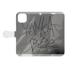 yamcaBeeのYANKABee Book-Style Smartphone Case:Opened (outside)