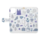 fuwa_fuwaftのBrilliant days Book-Style Smartphone Case:Opened (outside)