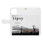 tipsyのtipsy#001揺蕩う Book-Style Smartphone Case:Opened (outside)