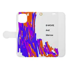 B-MOVIEのmerrow 2 Book-Style Smartphone Case:Opened (outside)