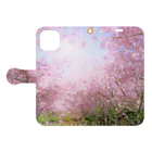 orange_honeyの桜88 Book-Style Smartphone Case:Opened (outside)