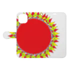 fampのsunshine Book-Style Smartphone Case:Opened (outside)