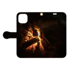 MariuszのBONFIRE Book-Style Smartphone Case:Opened (outside)