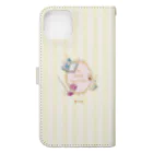 くちなしのNew cosmetic（L） Book-Style Smartphone Case :back