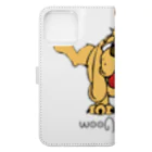 JOKERS FACTORYのWOOF WOOF Book-Style Smartphone Case :back