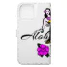 JOKERS FACTORYのHULA GIRL Book-Style Smartphone Case :back