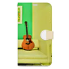 Rock★Star Guitar School 公式Goodsのアコースティックギター Book-Style Smartphone Case