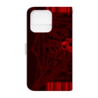Ａ’ｚｗｏｒｋＳの8-EYES SPIDER RED Book-Style Smartphone Case :back
