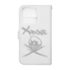 Ａ’ｚｗｏｒｋＳのRAKUGAKIXBONE WHTCAM Book-Style Smartphone Case :back