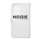 noisie_jpの『NOISIE』BLACKロゴシリーズ Book-Style Smartphone Case :back