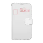 すとろべりーガムFactoryの郵便ハガキ Book-Style Smartphone Case