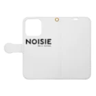 noisie_jpの『NOISIE』BLACKロゴシリーズ Book-Style Smartphone Case:Opened (outside)