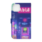 T・ＦＯＸの電脳渋谷ガール Book-Style Smartphone Case :back